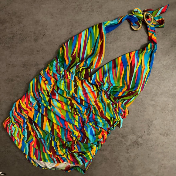 Swim Systems Multicolor Tankini - Size S/M - Picture 1 of 7